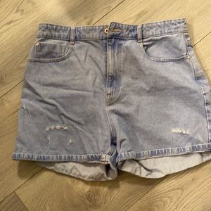 Zara mom shorts